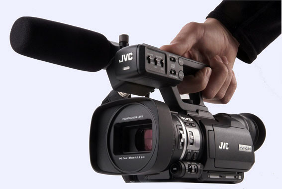 QuickTime and XDCAM EX native: The tiny JVC GY-HM100